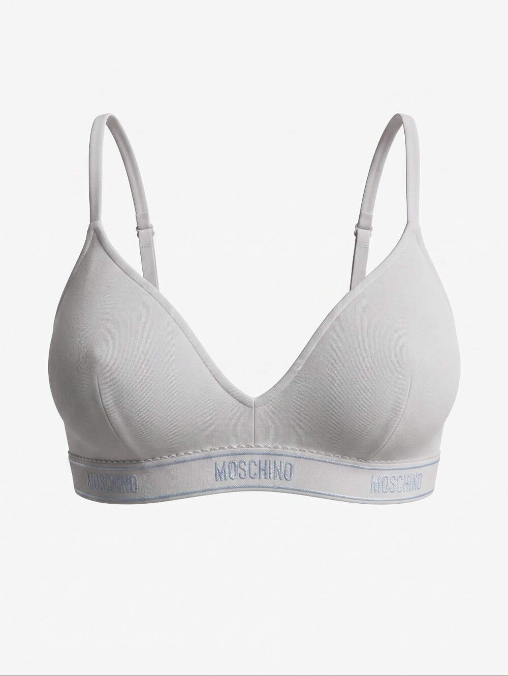 Moschino Light Pink Wireless Logo Bralette